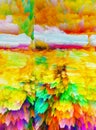 Abstraction. Abstract. Painting. Picture. Texture. Royalty Free Stock Photo