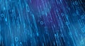 Abstraction binary code numbers Royalty Free Stock Photo