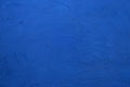 Abstraction blue background texture. Plastered painted wall Royalty Free Stock Photo