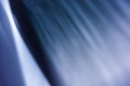 Abstraction. Blue softly blurred curtain