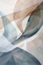 Abstraction with interplay of light and dark shades, creating dynamic and captivating image.