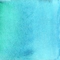 Abstraction watercolor background green emerald indigo blue color with divorce gradient