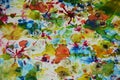 Abstraction of watercolor paint, wax paint watercolor creative background