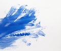 Abstractionism, creative blue painting, modern art