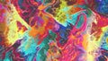 abstract colorful psychedelic color gradient pattern Royalty Free Stock Photo