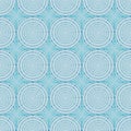 Abstracty seamless pattern. The blue color. Royalty Free Stock Photo