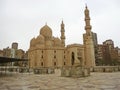 exterior view of the mosque of alexandria - egypt Royalty Free Stock Photo