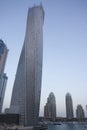 Dubai, UAE - March 07 2013: Twisted tower vertical photo