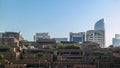 Abu Dhabi city skyline - beautiful corniche view - wtc mall