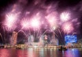 Abu Dhabi New year Royalty Free Stock Photo
