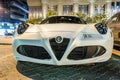 ABU DHABI - NOVEMBER 3, 2016: Alfa Romeo 4C Coupe in Abu Dhabi