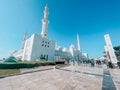 Abu Dhabi Sheik Zayed Grand Mosque | Beautiful islamic architecture | Located in the capital city of the United Arab Emirates | To