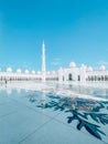 Abu Dhabi Sheik Zayed Grand Mosque | Beautiful islamic architecture | Located in the capital city of the United Arab Emirates | To