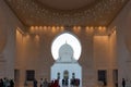 Abu Dhabi Sheik Zayed Grand Mosque | Islamic architecture | Located in the capital city of the United Arab Emirates | Tourist