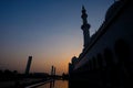 Abu Dhabi Sheikh Zayed Mosque Sunset