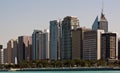 Abu Dhabi Skyline Royalty Free Stock Photo