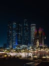 Abu Dhabi skyline from Emirates Palace