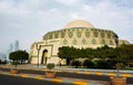Abu Dhabi, UAE - April 27, 2018: Abu dhabi theater building located on Al Marina island Royalty Free Stock Photo