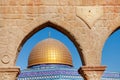 ABU DHABI, UAE - 10 APRIL, 2021: Dome of Bani Hashem mosque in Abu Dhabi Royalty Free Stock Photo
