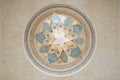 Detail of Decoration in Ceiling, Sheikh Zayed Grand Mosque, Abu Dhabi, United Arab Emirates