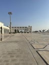 Abu Dhabi, UAE - March 16,2023: Abu Dhabi Royal Palace inside and outside