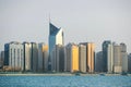 Abu Dhabi Corniche Royalty Free Stock Photo