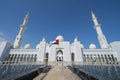 ABU DHABI, UAE -19 MARCH 2016: Sheikh Zayed Grand Mosque in Abu Dhabi, United Arab Emirates.