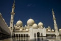 General view of Sheikh Zayed Mosque in Abu Dhabi, United Arab Em