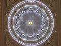 Central dome in the Great Hall of Qasr Al Watan presidential palace in Abu Dhabi