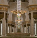 Golden Chandelier inside Sheikh Zayed Grand Mosque