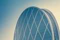 The Aldar Headquarters building is the first circular building, Abu Dhabi - United Arab Emirates