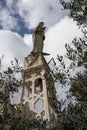 The Madonna and Child Statue, on top of Our Lady of the Ark of the Covenant Church, Abu Ghosh, Israel