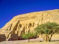 Great Temple Abu-Simbel in Egypt Royalty Free Stock Photo