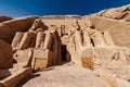 Abu Simbel is the most well known temple in Egypt and is was built by Ramesses II or Ramesses the Great