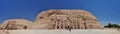 Abu Simbel - Panoramic Royalty Free Stock Photo