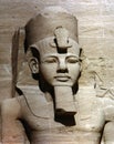 Abu Simbel statue Royalty Free Stock Photo