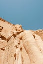 Abu Simbel temple Royalty Free Stock Photo