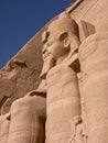 Abu Simbel temple Royalty Free Stock Photo