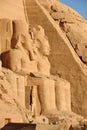 Abu Simbel temple Royalty Free Stock Photo