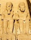 Abu Simbel temple in Egypt Royalty Free Stock Photo