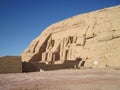 Abu Simbel Temple in Egypt Royalty Free Stock Photo