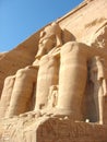 Abu Simbel temple, Egypt Royalty Free Stock Photo