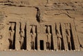 Abu Simbel Temple in Egypt Royalty Free Stock Photo