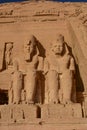 Abu Simbel Temple, Egypt Royalty Free Stock Photo
