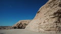 Abu simbel temple facade landmark of Egypt architecture exotic shot