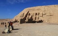 Abu Simbel temple Royalty Free Stock Photo
