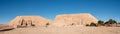 Abu Simbel temples Royalty Free Stock Photo