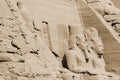 The Abu Simbel temples Royalty Free Stock Photo