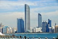 Sea view of city AbuDhabi