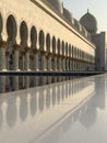 AbuDhabi Grand Mosque Royalty Free Stock Photo